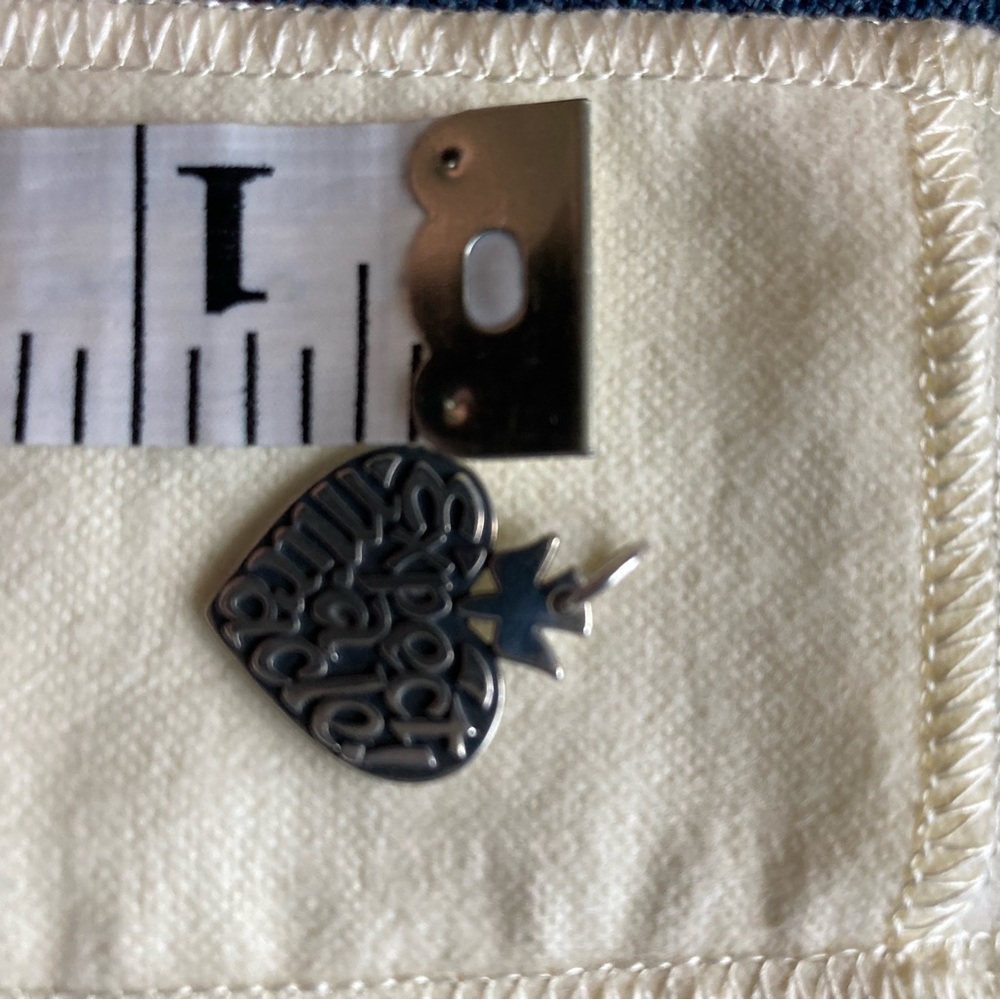 EUC James Avery Sterling Silver Expect a Miracle Charm - Picture 3 of 5
